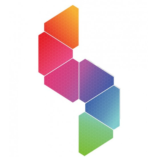 SMART LEDTRIANGULAR HONEYCOMB PANEL LIGHT SMART LEDTRIANGULAR HONEYCOMB PANEL LIGHT
